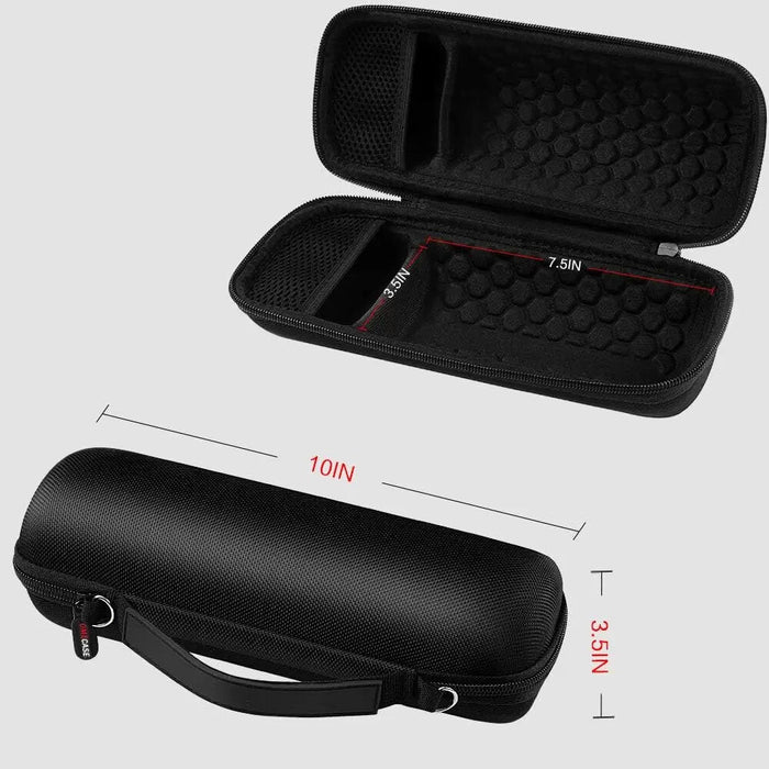 Portable Bluetooth Speaker Case For Jbl Flip 6 / 5 / 4 Hard Travel Storage Holder With Adjustable Shoulder Strap