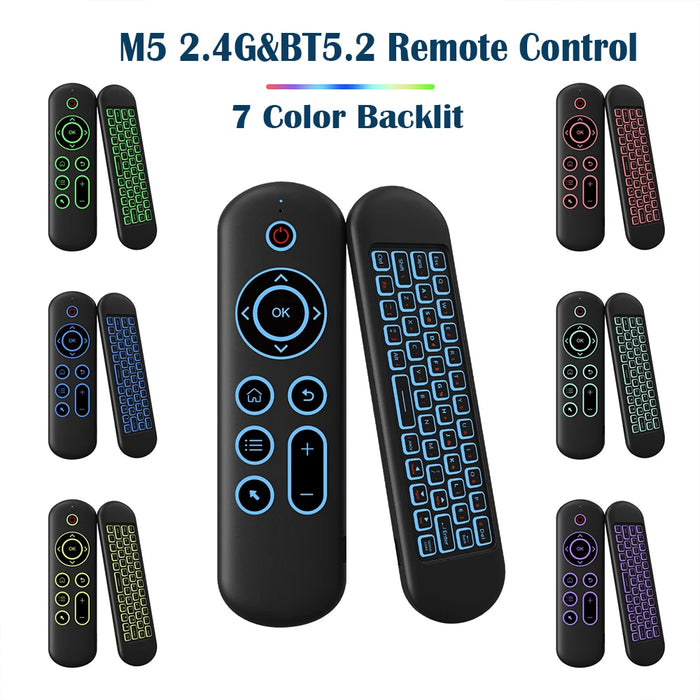 2.4G Wireless Air Mouse Keyboard For Android Tv Box Windows - M5 Remote Control