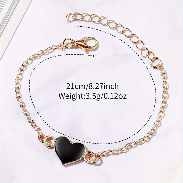 2 Piece Rhinestone Quartz Watch Bracelet Set