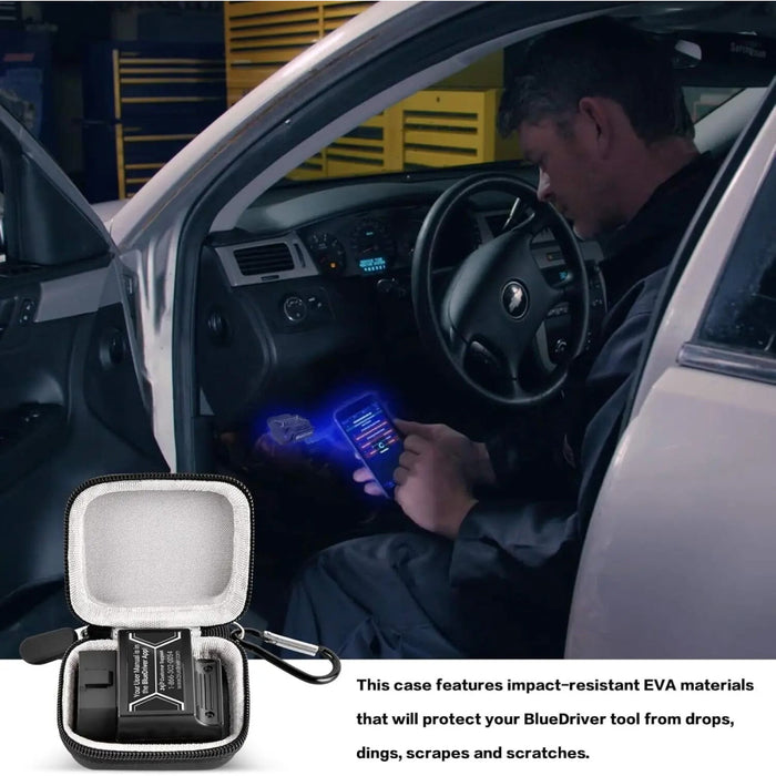 Car And Auto Mini Carry Case Compatible With Bluedriver Bluetooth Pro Obdii Obd2 Scan Tool Monitor For Iphone & Android