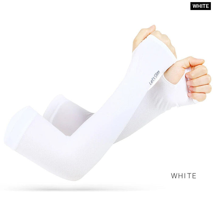 Uv Protection Arm Sleeves For Cycling And Sports