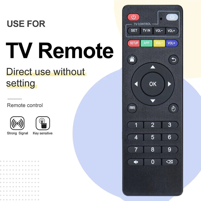 Android Tv Box Remote Control - Compatible With Mxq Mxqpro Mxq - 4K M8S H96 M8