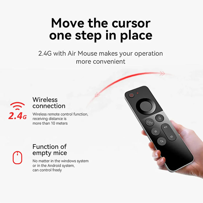 2.4G Voice Air Mouse Remote For Android Tv Box & Windows Pc