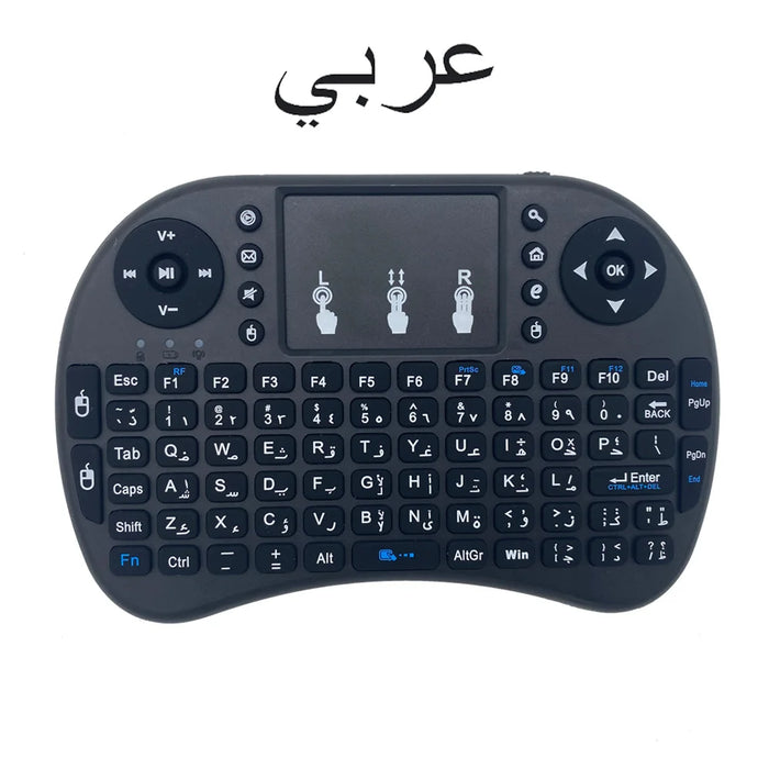 I8 Mini Wireless Keyboard 2.4G Touch Air Mouse For Android Tv Box Pc