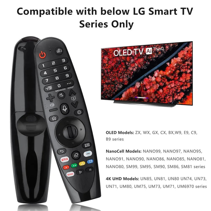 Lgtv Replacement Voice Remote For Smart Tv 2017 - 2020 Models