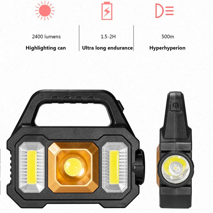 Waterproof Solar Probe Lamp With Side Light