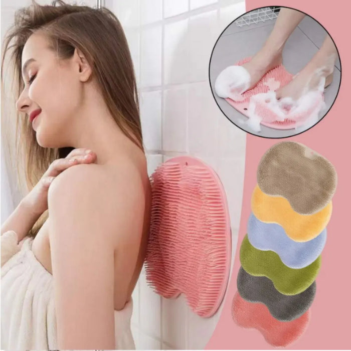 Silicone Bath Scraper for Exfoliating and Massaging