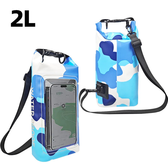 2l Waterproof Touch Screen Dry Bag for Outdoor Sports