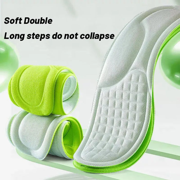 5d Massage Sports Insoles for Shock Absorption