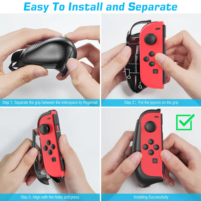 Switch Console Grip Ergonomic Design