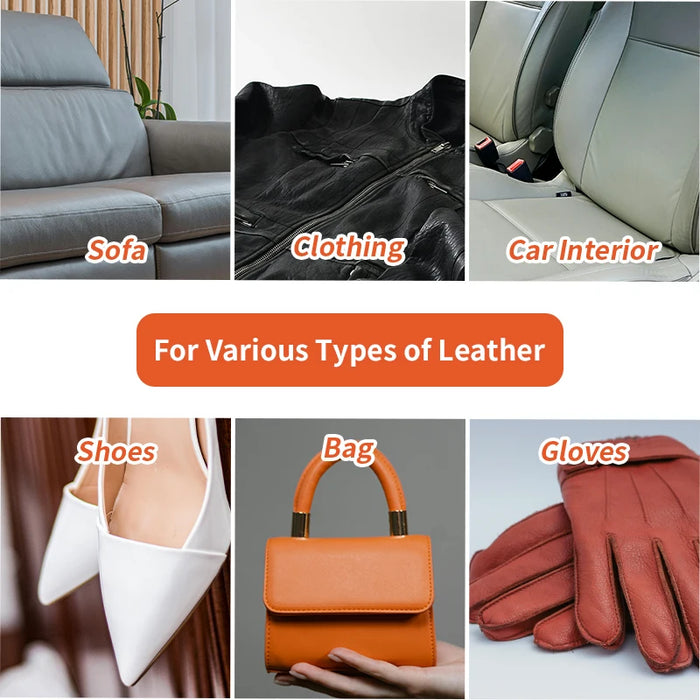 7 Colours Leather And Vinyl Repair Diy Kit Professional Adhesive Leather Cracks Tears Burns For Cars Or Furniture