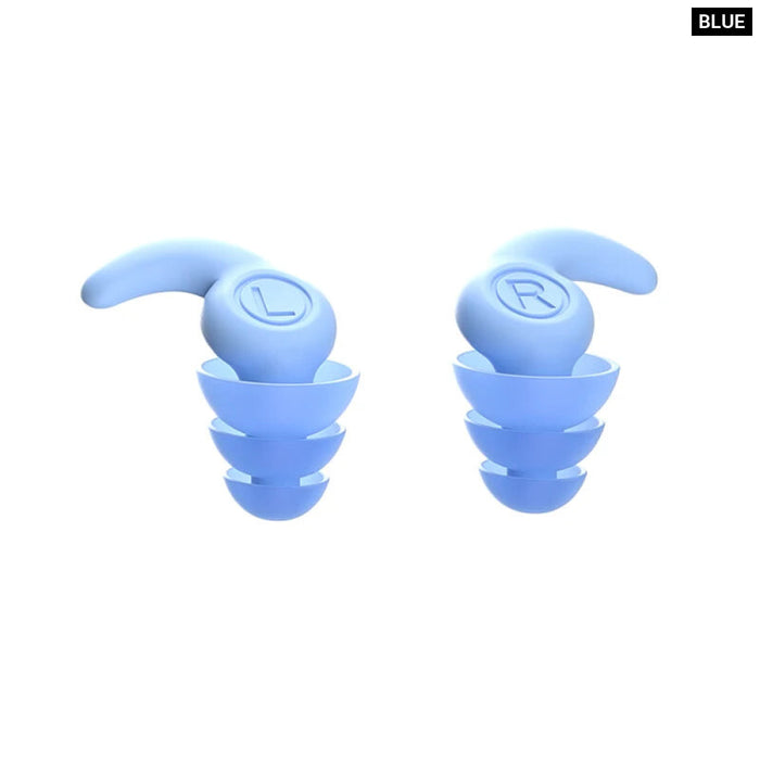 Soft Silicone Earplugs For Noise Reduction And Sleep