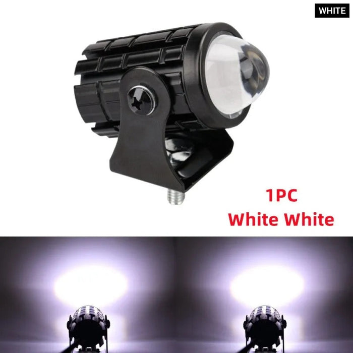 1pcs Mini Driving LED Projector Lens Motorcycle Headlight For Auxiliary Spotlight Lamp