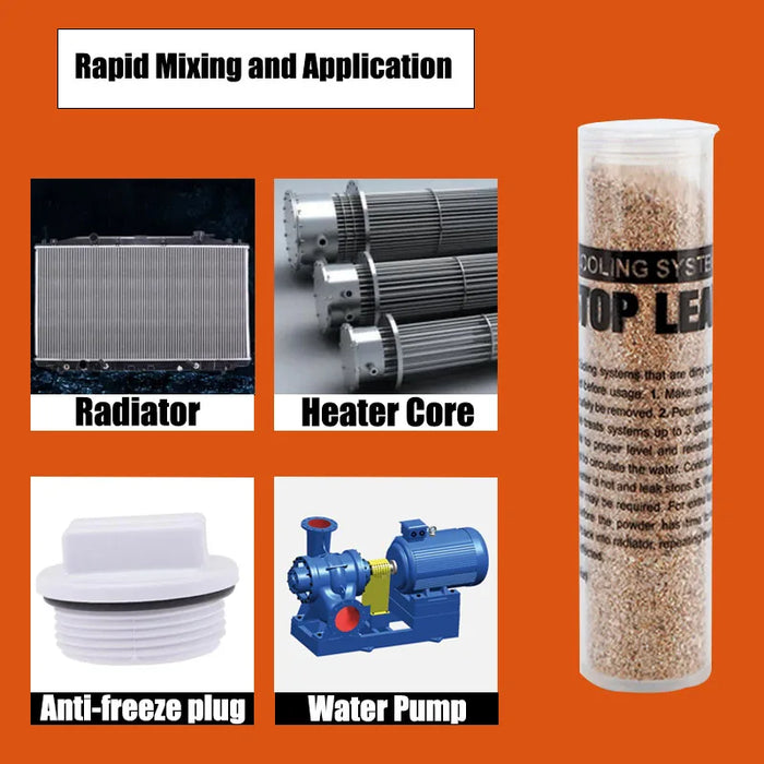 Universal Radiator Leak Repair Powder Engine Stop Leak Additive