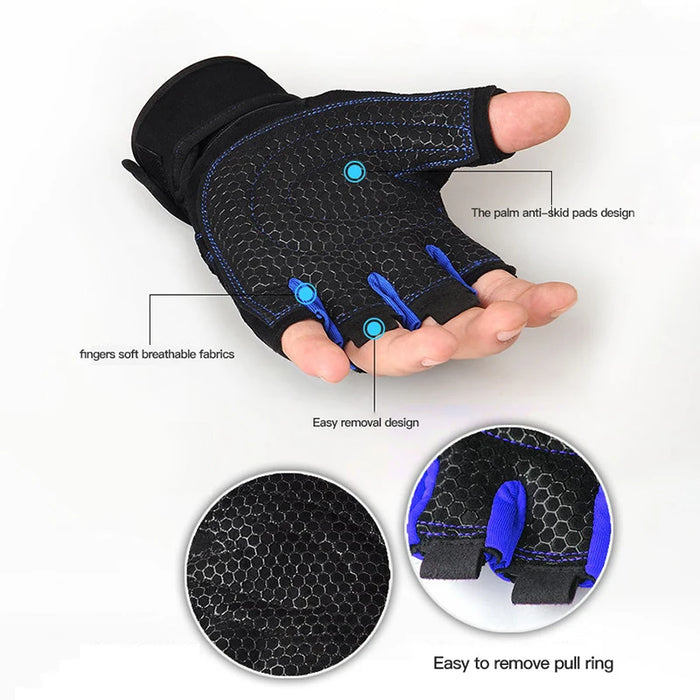 Gym Gloves For Weight Lifting And Fitness