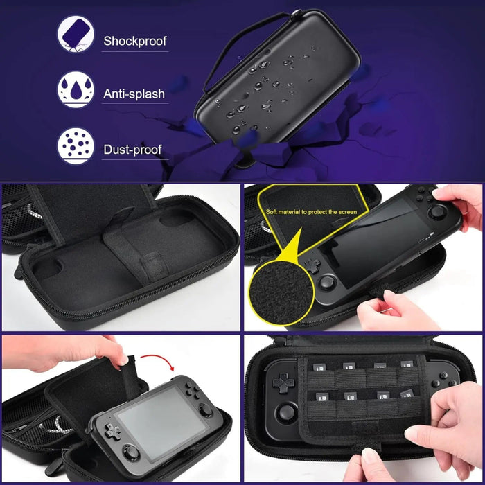 Carrying Case For Retroid Pocket 3 Plus Retro Game Handheld Console Multiple Emulators Console Handheld Travel