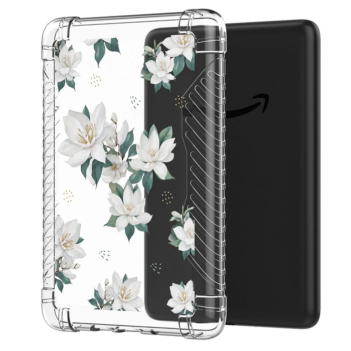 For 6" Kindle 11Th Generation-2022 Release Ultra Clear Soft Flexible Transparent Tpu Skin Bumper Back Case