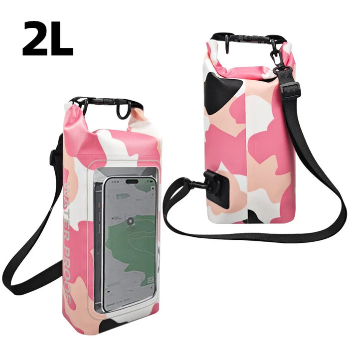 2l Waterproof Touch Screen Dry Bag for Outdoor Sports