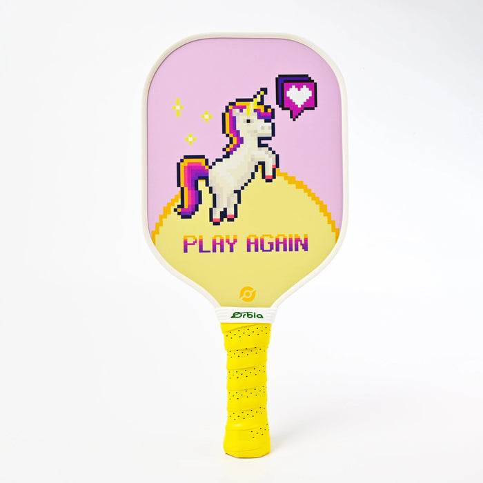 Kids Pickleball Paddle Glass Fiber 13Mm Pp Core Outdoor Play