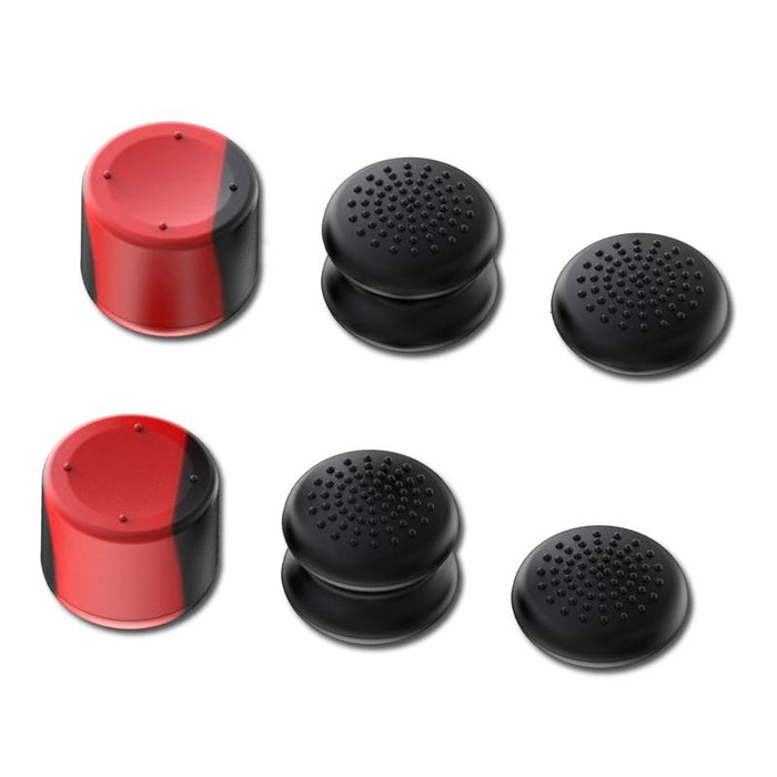 2 Set Pg-P5006 Handle Six In One Rocker Cap Game Handle Button Protection Cap Non-Slip Silicone Mushroom Cap For Ps5