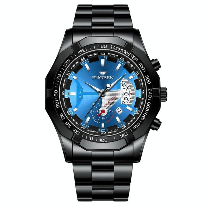 S001 Men Waterproof Calendar Watch