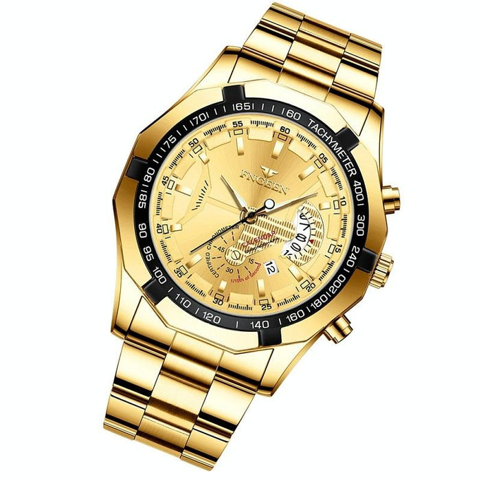 S001 Men Waterproof Calendar Watch