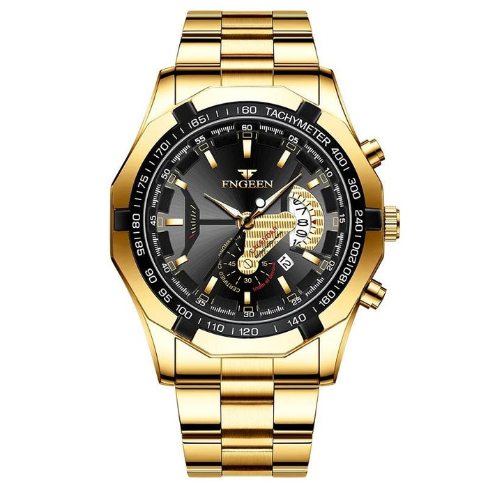 S001 Men Waterproof Calendar Watch