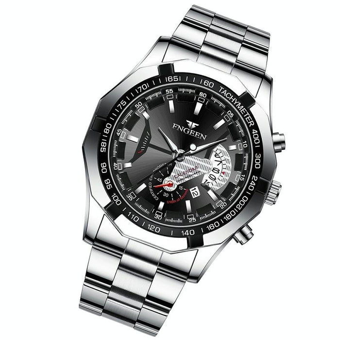 S001 Men Waterproof Calendar Watch