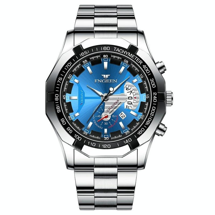 S001 Men Waterproof Calendar Watch