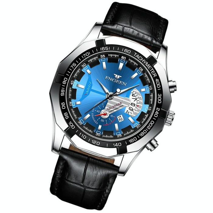 S001 Men Waterproof Calendar Watch