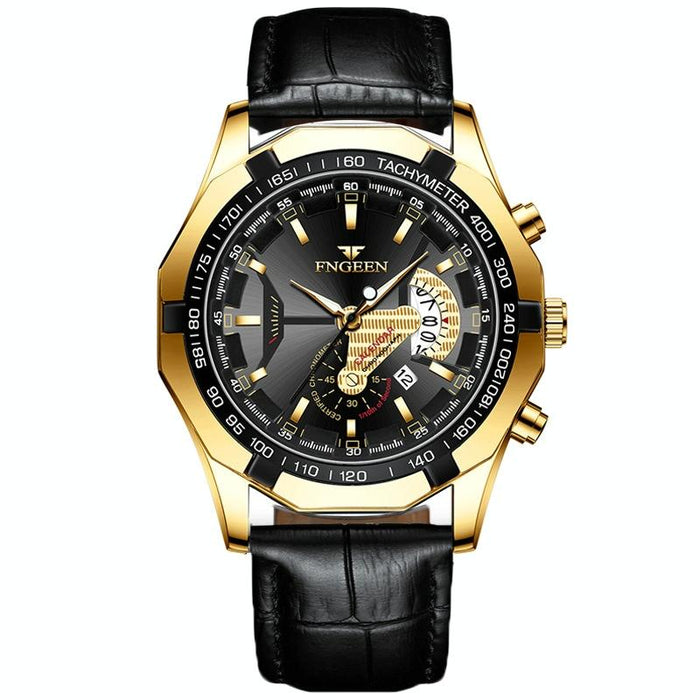 S001 Men Waterproof Calendar Watch