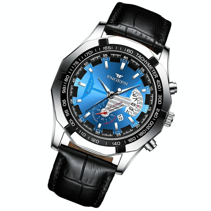 S001 Men Waterproof Calendar Watch