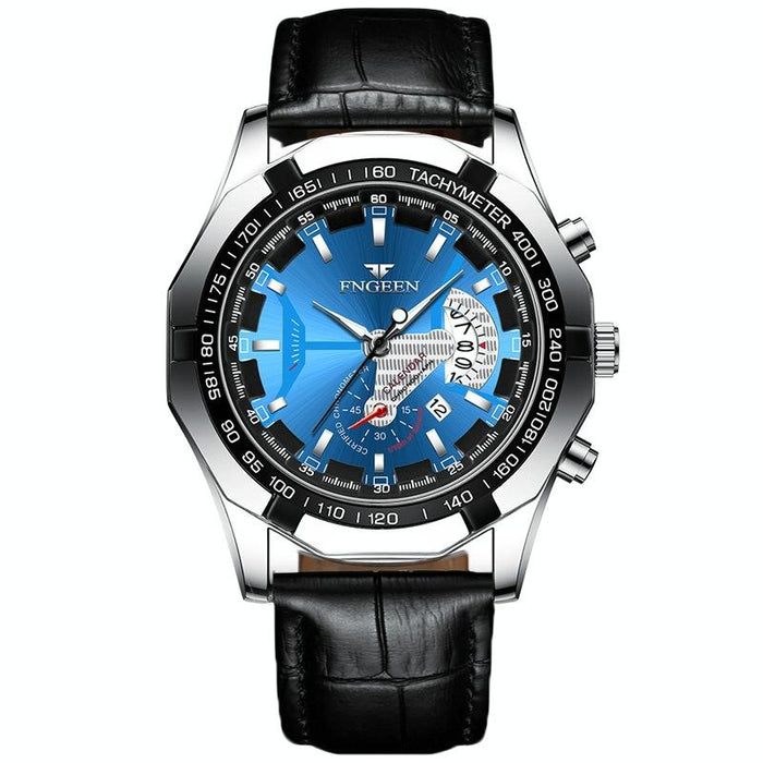 S001 Men Waterproof Calendar Watch