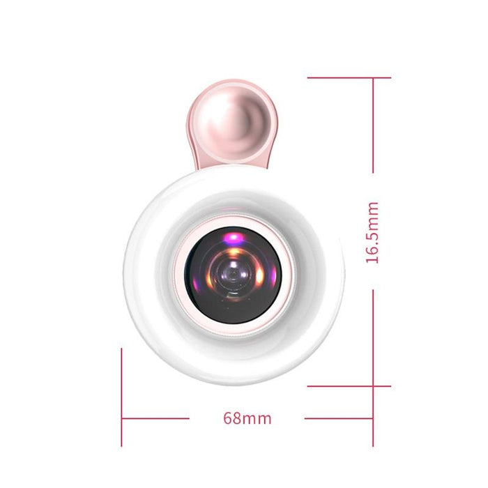 Mobile Phone Macro Lens Beauty Makeup Selfie Light