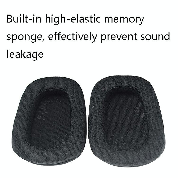 2 Pcs D0005 Headphone Earmuffs Head For Logitech G633 / G933 / G933S - Protein Skin