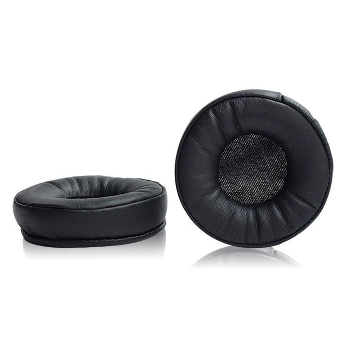 2 Pcs Headphone Leather Sponge Cover For Jabra Revo Wireless - Black Black Net