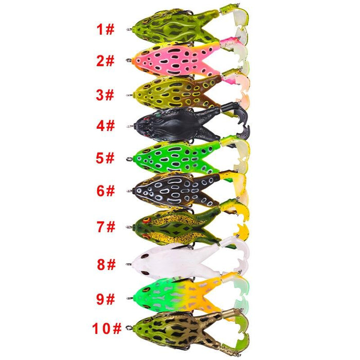 Rotating Leg Thunder Frog Soft Bait Small 7.5cm