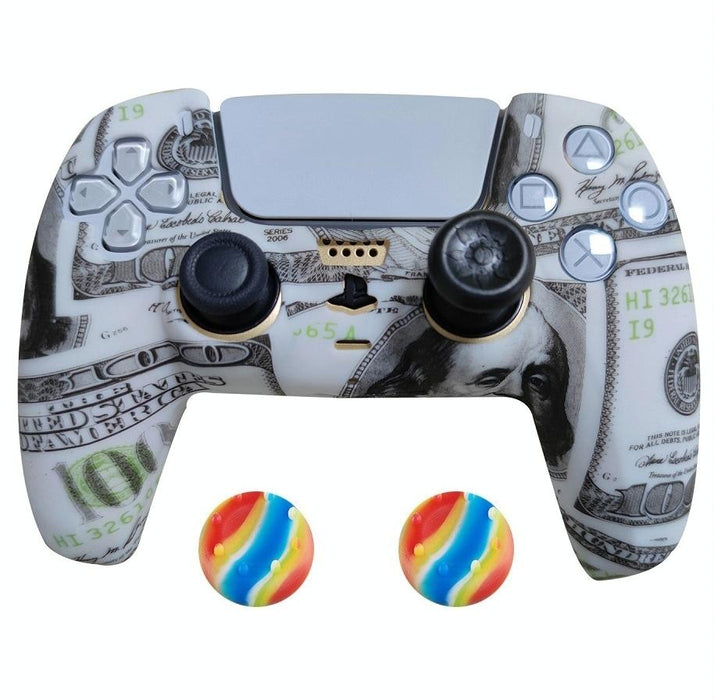 2 Pcs Ps5 Gamepad Silicone Protective Cover