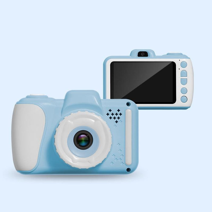 X38 3.5 Inches 4K Smart Digital Children Camera Dual-Camera Hd Screen Automatic Focus Camera Blue