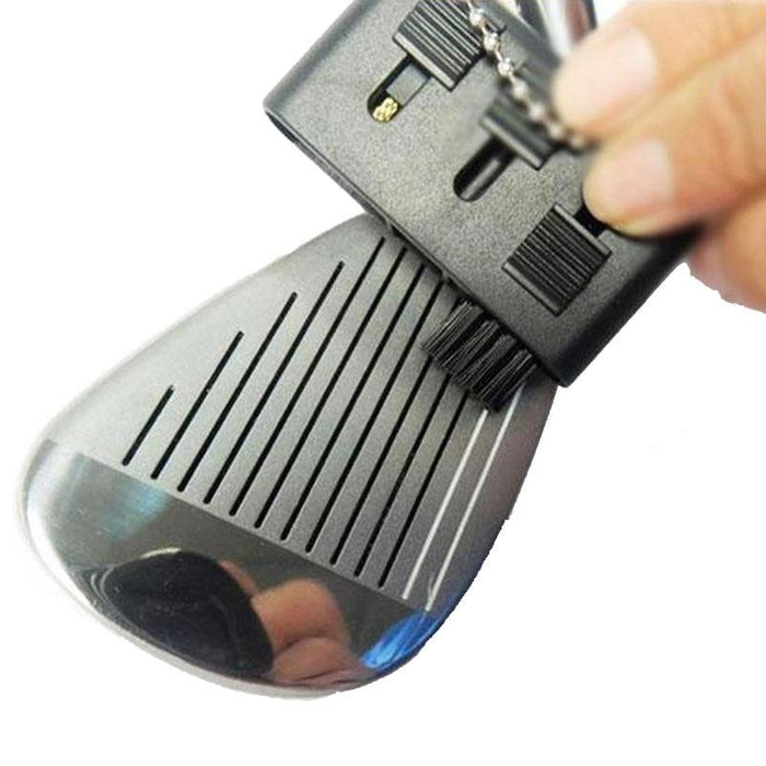 3 Pcs Golf Multi-Function Portable Groove Slit Cleaning Brush