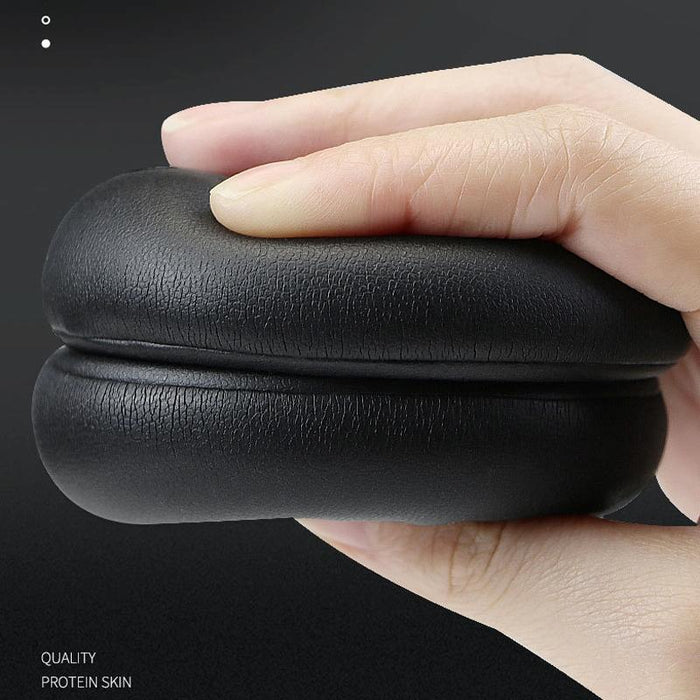 2Pcs Sponge Ear Pads For Jabra Elite 45H Headset Black