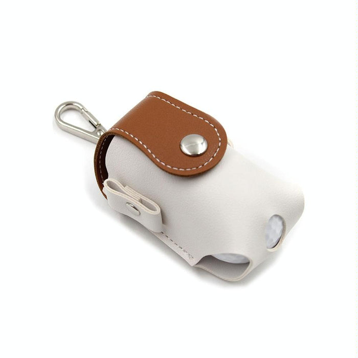 Splicing Leather Portable Mini Golf Protective Bag