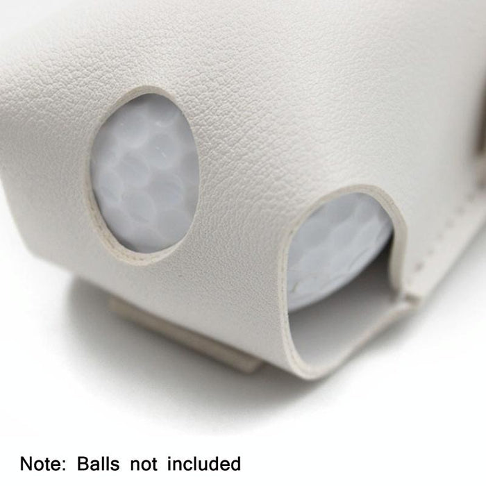 Splicing Leather Portable Mini Golf Protective Bag