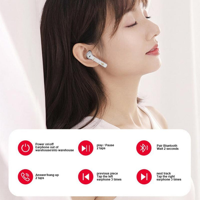 Z2 Plus Waterproof Touch Wireless Bluetooth Earphnoe