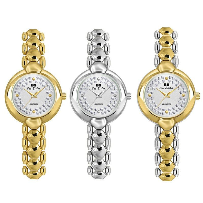 Fa1691 Women Diamond Jewelry Chain Watch