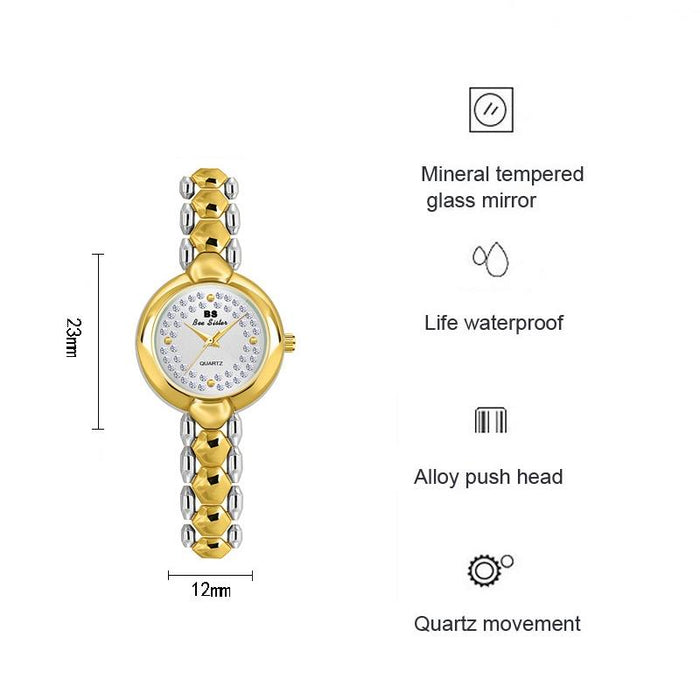 Fa1691 Women Diamond Jewelry Chain Watch