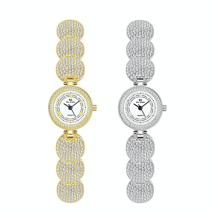 Fa1606 Diamond Inlaid Women Jewelry Chain Watch