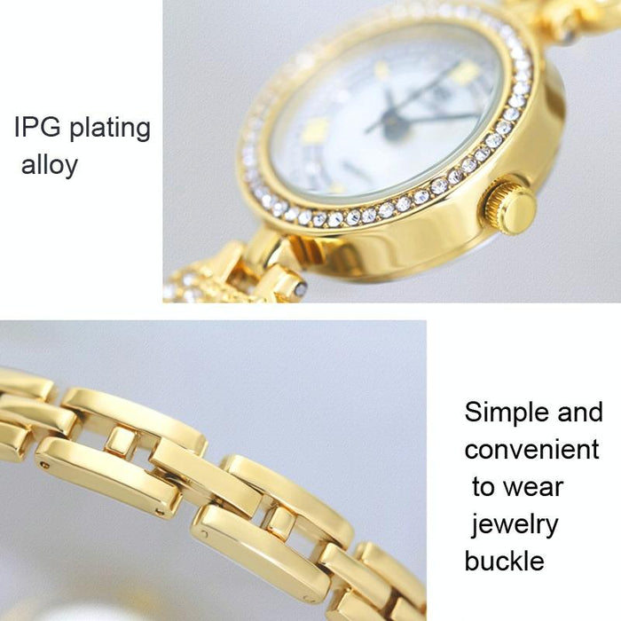 Fa1606 Diamond Inlaid Women Jewelry Chain Watch