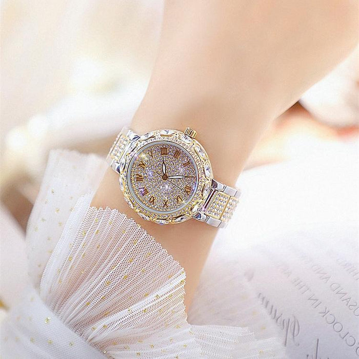 Fa1499 Women Diamond Jewelry Chain Watch