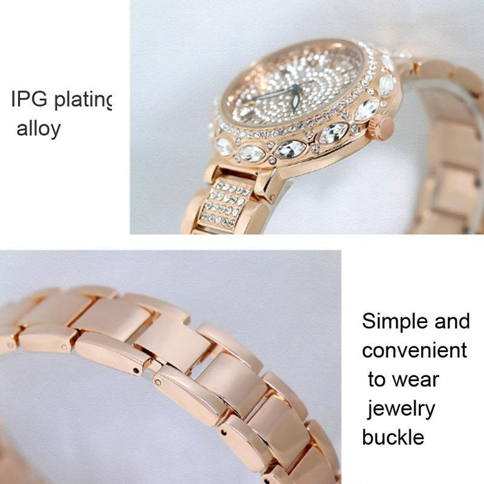 Fa1499 Women Diamond Jewelry Chain Watch